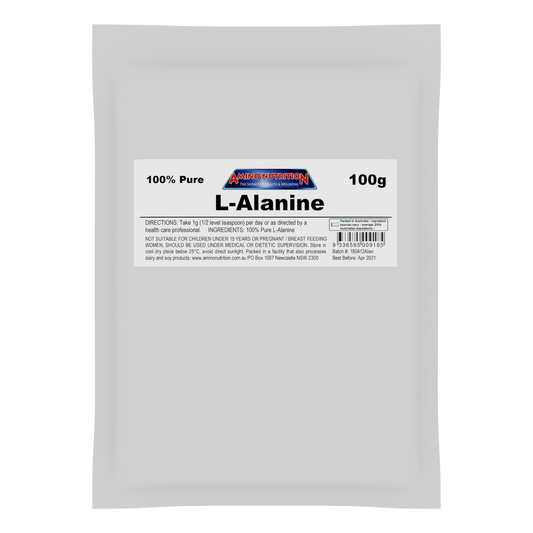 100% Pure L-Alanine 100g