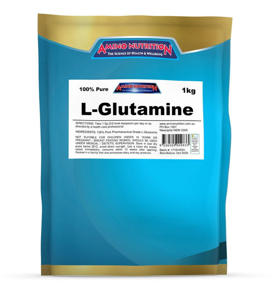 100% Pure L-Glutamine Powder