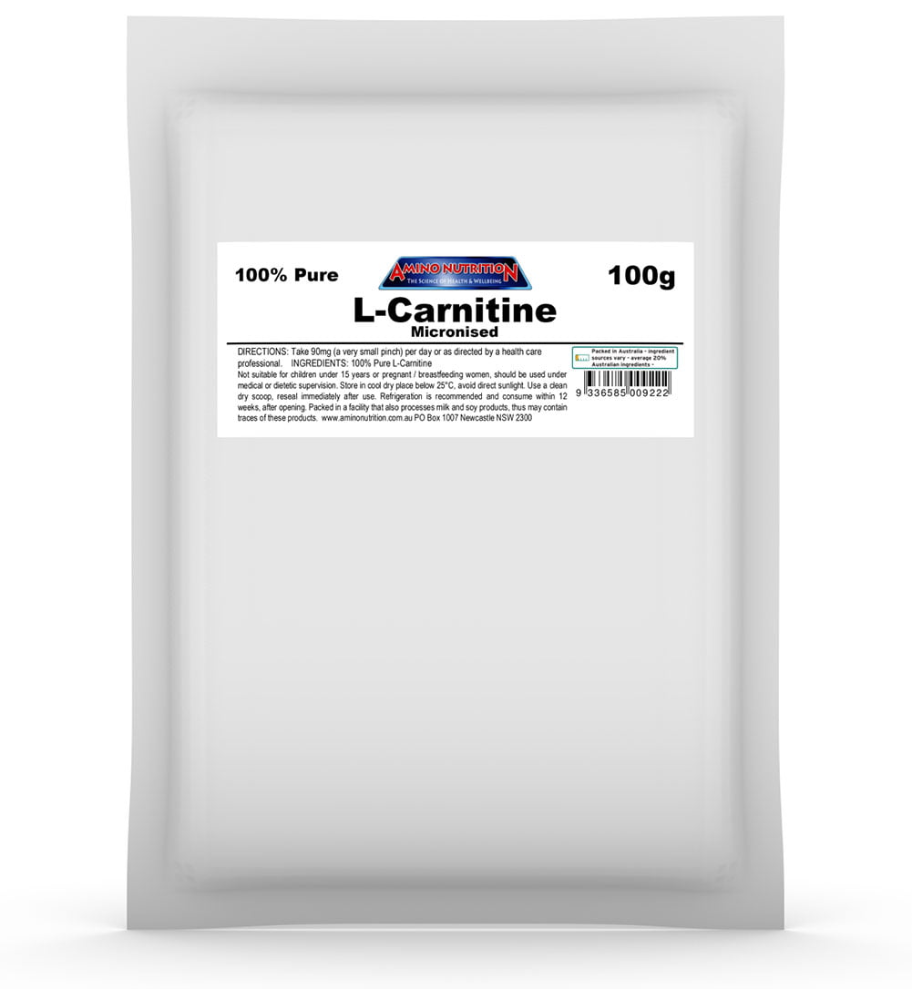 100% Pure Micronised L-Carnitine