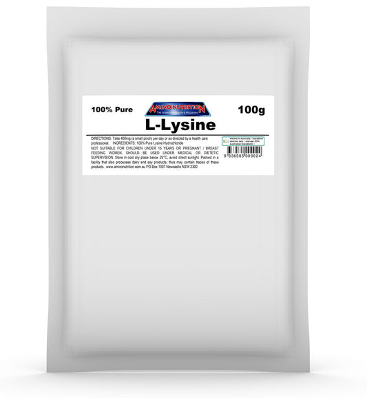 100% Pure L-Lysine Powder